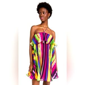 Amur Sevyn Mini Halter Dress